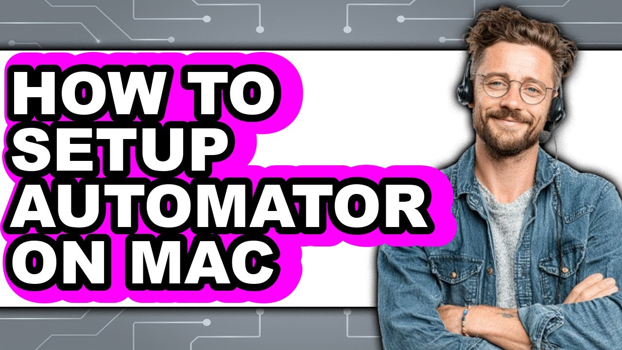 How to Setup Automator on Mac (only Way) - YouTube