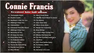 Connie Francis Best Songs - Connie Francis Greatest Hits Full Album 2024