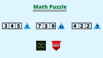 Which number replace the question mark ? | How to solve math Puzzle ? | Math Puzzle By Moin Khan