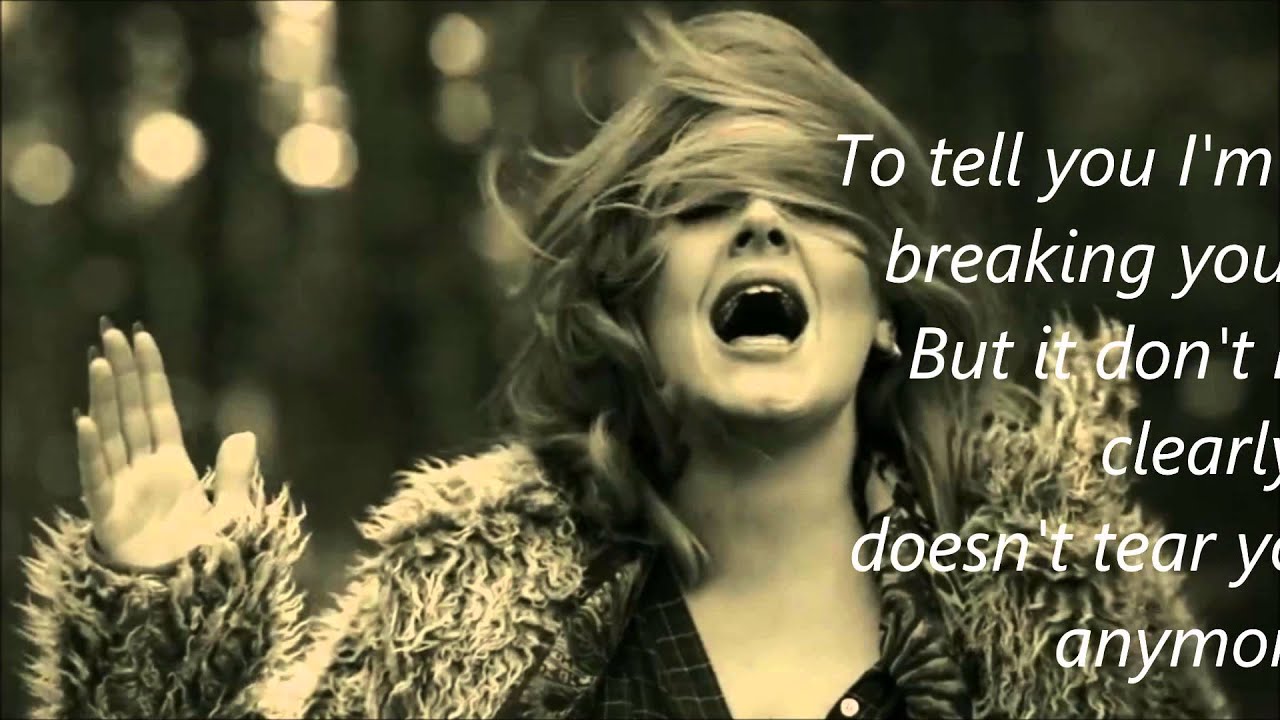 Adele Hello With Lyrics Youtube