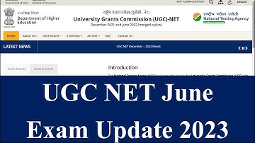 Big Update-UGC NTA NET June Exam Update  | UGC NTa NET exam 2023 | NET Exam 2023