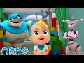 Playdate Problems! | Baby Daniel and ARPO The Robot | Funny Cartoons for Kids