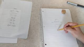 Lined Paper Drawing Illusion - Op Art