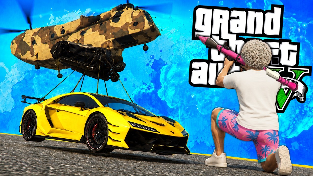 HELIKOPTER UKRAO AUTO ( GTA 5 Zezancija )