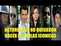 ACTORES QUE NO QUISIERON HACER PELICULAS ICONICAS, WOLVERINE, MATRIX, BLACK WIDOW, FORREST GUMP