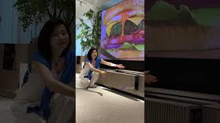 Julycode 130Inch Invisible Laser Cinema A Screen So Big, It Turns Your Room Into A Private Theater