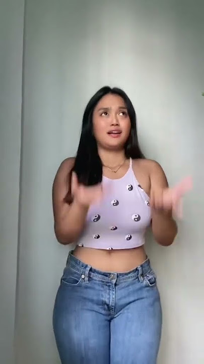 Cute chubby asian chick | #shorts dance trend be like
