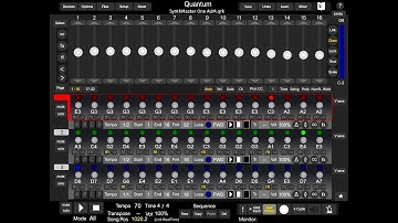 QUANTUM Midi Sequencer - FREE Update Coming Very Soon - iPad Update Demo