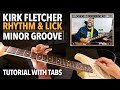 Kirk Fletcher Guitar Lesson With Tabs - Rhythm And Lick