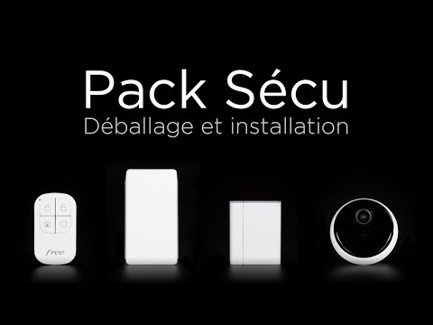 Freebox Delta - déballage et installation du Pack Sécu