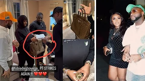 CHIOMA AND DAVIDO ARRIVES LONDON AS PASTOR TOBI GIFT CHIOMA A WEDDING GIFT