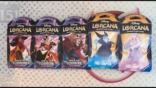 Lorcana 1st and 2nd chapter! ERROR PACKS?!?