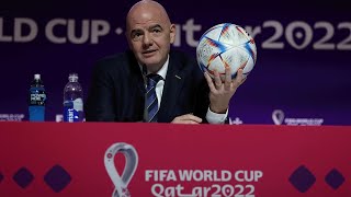 World Cup 2022: FIFA president Gianni Infantino defends decisions in Qatar