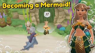 I became a MERMAID - Coral Island 1 3