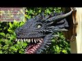 Drogon 2 the sequel made out of paper mache
