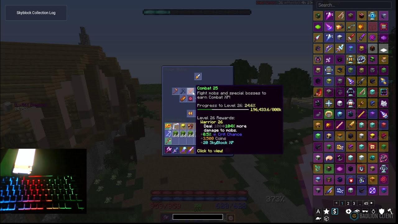 Hypixel Skyblock I am back (Finally) YouTube