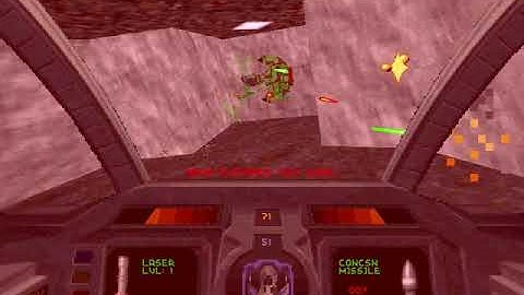 Old Descent Demos: Descent 1 Level 1 Insane 2010 Edition