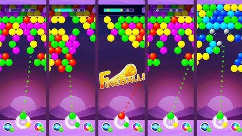 Bubble Shooter Rainbow l Ball Shooting Game l Level 126-127 l 🎮🤑🎧 #games #gaming #gameplay