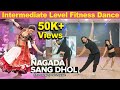 Nagada sang dhol  ramleela  intermediate level fitness dance  akshay jain choreography  dgm