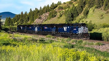 MRL Mountain Railroading on Mullan Pass