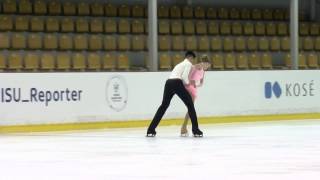 Isu 2015 Jr. Grand Prix Pairs Free Skate Riga Alina Ustimkina Nikita Volodin Rus