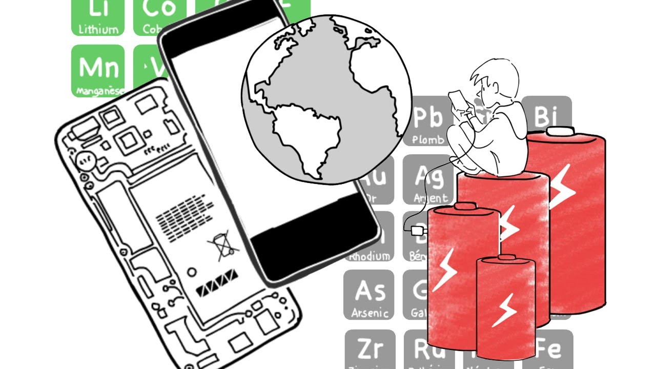 Analyse du cycle de vie d'un téléphone portable