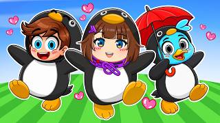 We Became GUGUGAGA PENGUIN in Roblox?!