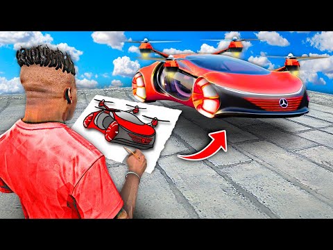 GTA 5 But Whatever I Draw Comes To LIFE! (Part 4)
