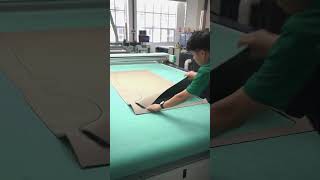floor mat about car cutting machine #cnc #mat #carpet #cutter