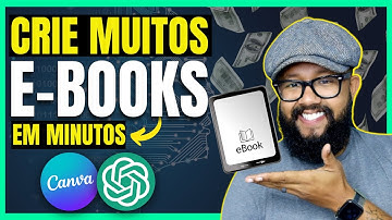 💥 SIMPLES e FÁCIL: Crie MUITOS EBOOKS CORRETAMENTE com ChatGPT & Canva!