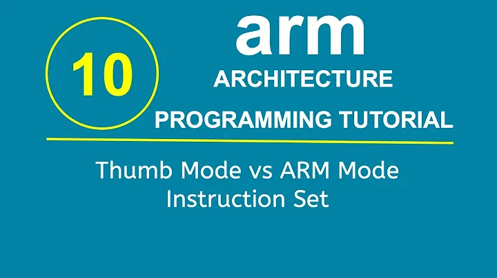 ARM Programming Tutorial 10- Thumb Mode vs ARM Mode Instruction Set - DayDayNews