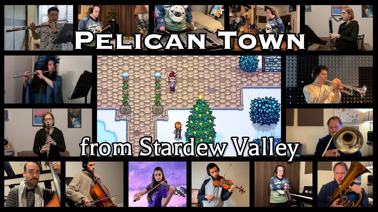 Pelican Town (Winter Version) - Stardew Valley (Orchestral Cover) | V-Ron Media