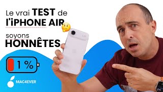 Le Vrai Test De Liphone Air Soyons Honnêtes