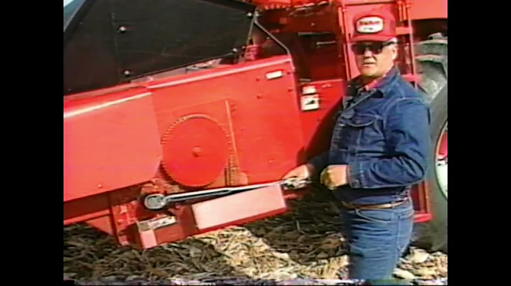 Setting the Case IH Axial Flow Combine for Corn Harvesting 1990s
