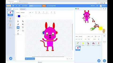 Scratch Sprite Creation 2: The Monkeys