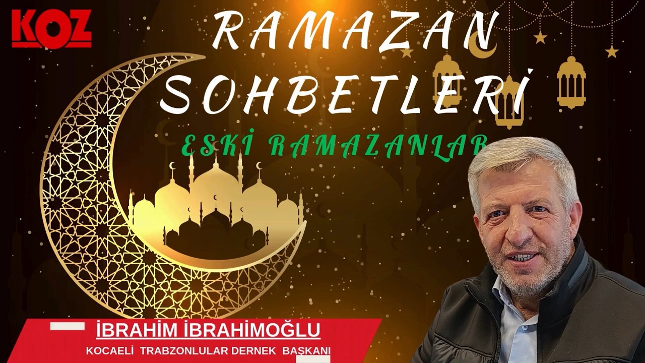 KOCAELİ’NİN SEVİLEN İSMİ RAMAZAN’IN MANEVİ İKLİMİNİ ANLATTI