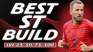 BEST STRIKER BUILD FOR LVL 25,50,75 & 100 | EAFC 25 Clubs