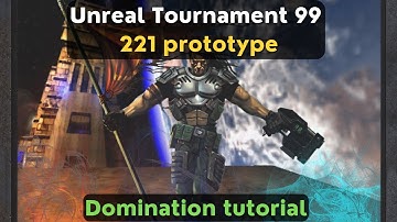 Unreal Tournament (1999) 221 prototype - Domination tutorial gameplay