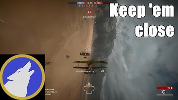 How to reverse dogfights faster | close the distance | Battlefield 1 Planes