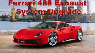 Buy ferrari 488 exhaust system