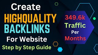 How to Create High-Quality Backlinks Free || Dofollow Backlinks Instant Approval 2023