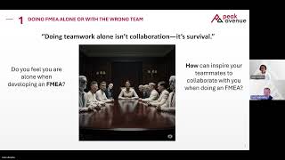 Webinar Recording: Breaking Bad FMEA Habits: Common Mistakes and How to Avoid Them