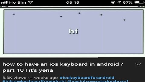 how to have an ios status bar in android no root | it