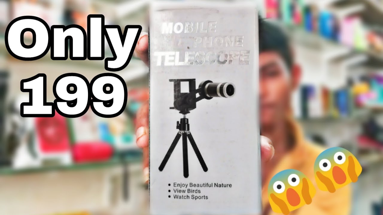 Tik Tok Lenes🔭😱 Video Only 199 rupees Telescope Unabox