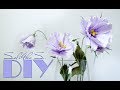 DIY soli4ka_s Квіти з гофрованого паперу/ красивые цветы с гофрированной бумаги/ crap paper flowers