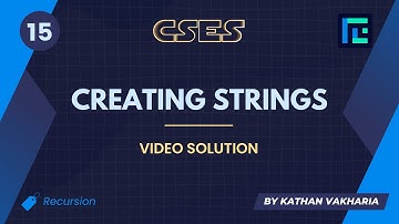 #15 Creating Strings Video Solution | CSES Problemset | Introductory Problems