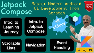 Jetpack Compose - Cursusaankondiging en inhoudsoverzicht