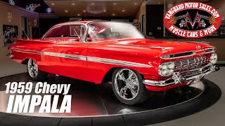 1959 Chevrolet Impala Restomod For Sale Vanguard Motor Sales #9152