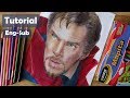 Rostro con colores MAPITA - DOCTOR STRANGE