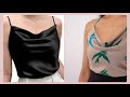 How to make a cowl neck camisole top | tank top